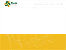 Tablet Screenshot of maseenergy.com